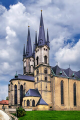 Poster - Church of St. Nicolas, Cheb, Czech republic