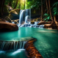 waterfall in the forest