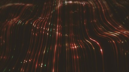 Wall Mural - abstract flowing lines background/ animation of an abstract background of flowing and streaming ligh