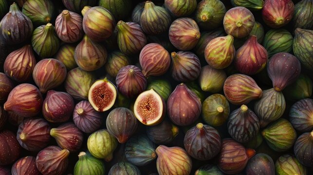 Many figs background.