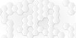 © Rony - Hexagonal abstract metal background with light. Hexagon concept design abstract technology background vector hexagon pattern. Seamless background. Abstract honeycomb banner background.