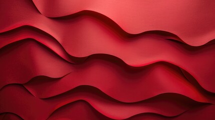 Wall Mural - Abstract background of red paper texture