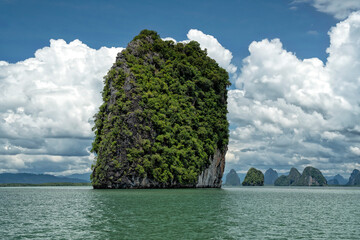 Wall Mural - Thailand travel. Krabi tourism. Islands and beaches of the Andaman Sea