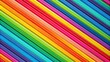 © Sanook - Close-up of bright and colorful diagonal stripes , vibrant, radiant, palette, colorful, abstract, background, texture