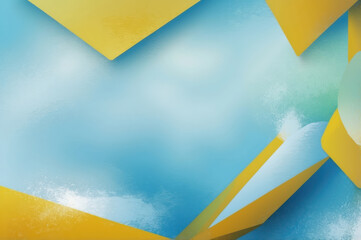 blue and yellow abstract digital art background