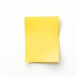 © Saba - photo of a blank yellow post it note for business, print, etc. Generative ai