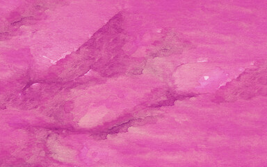 Abstract red watercolor background. Abstract art pink paint.
