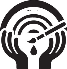 vector illustration of rainbow icon