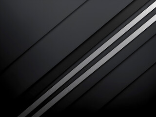 Black background with diagonal lines in dark gray, abstract modern design