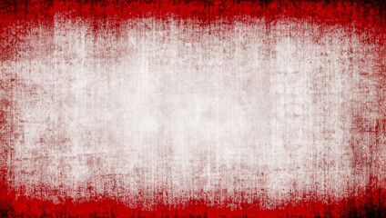 Canvas Print - red grunge background