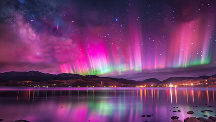 celestial ballet: the mysterious aurora