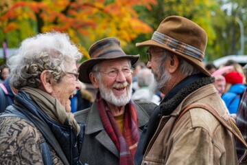 Unidentified participants of the annual Krakow Book Fair. Krakow Book Fair is one of the largest book fairs in Europe.