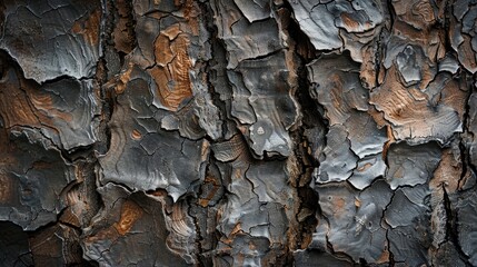 Poster - Texture of tree bark in its natural state