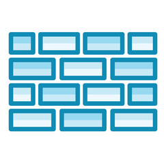 Sticker - Line Blocks Icon