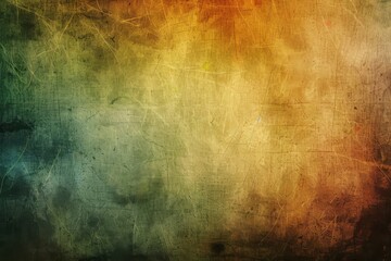 Abstract old background with gradient fine art design and vignette and copy space.