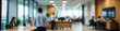 © StillSujith - Modern office Blurred background, Blurred office or workspace with people working