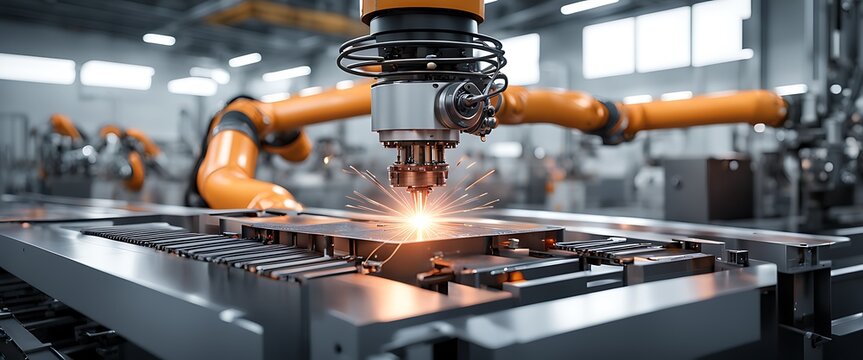 equipment production automation robot industrial automaton automated automatic artificial intelligence manufacturing robotic factory plant machine technology workshop advanced science