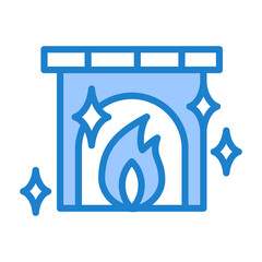 Poster - Fireplace Maintenance Icon