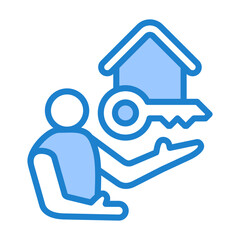 Sticker - Real Estate Agent Icon