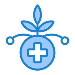 Wall Mural - Medicinal Herbs Icon