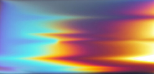 Poster - Lo-fi ambient background with holographic pastel stains.