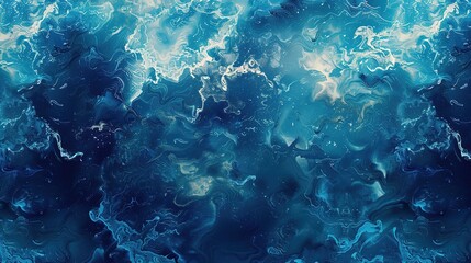 Ocean pattern wallpaper