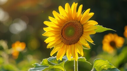 Wall Mural - Bright Sunflower 