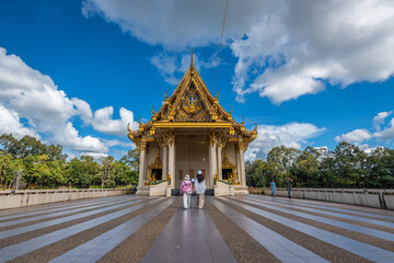 Wat Sa Prasan Suk or Wat Ban Na Muang, is a famous temple at Ubon Ratchathani, Thailand