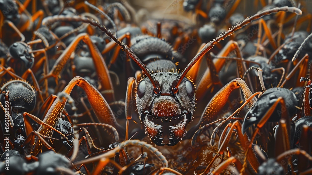 Ants are social insects that live in colonies. They are found in all ...