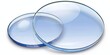 © Ben - Transparent optical lenses for vision correction, highlighting the clear and precise focus needed for perfect eyesight, Generative AI