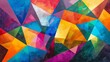 © EmmaStock - A colorful abstract painting with many different shapes and colors