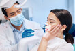 © Maass/peopleimages.com - Dental, fear or woman with toothache in dentist consultation for mouth examination, gingivitis or bacteria. Tooth extraction, pain or cosmetic surgeon with tools for cavity, root canal or procedure