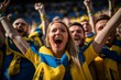 © Sidewaypics - The roaring fans of Sweden - Generative AI