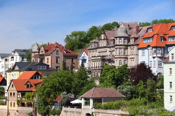 Wall Mural - Meissen German town