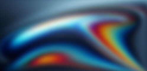 Wall Mural - Abstract retro background with rainbow color light leaks.