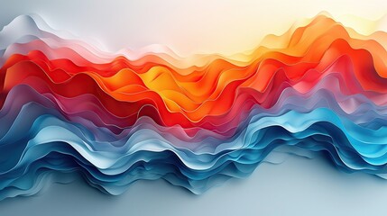 Wall Mural - Abstract Landing Page Design background