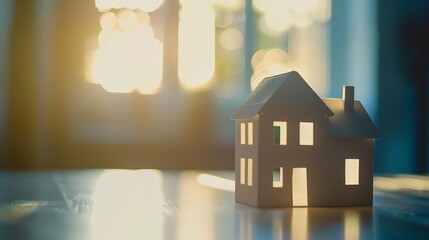 Poster - Savvy investor meticulously real estate weighs interest rates investment opportunities and loan options seeking to maximize their financial wellbeing banking buy debt money mortgage bu : Generative AI