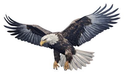 Poster - PNG Bird animal flying eagle