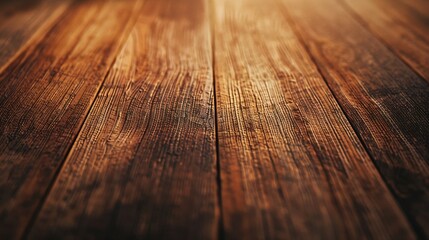 Poster - Natural wood texture Brown abstract background texture premium wood texture clean of table top view : Generative AI