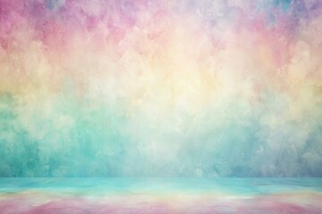 Wall Mural - Abstract panoramic wallpaper in pastel tones for backgrounds and design projects, abstract, panoramic, wallpaper, pastel