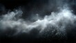 © Bounpaseuth - black background, pale silver mist
