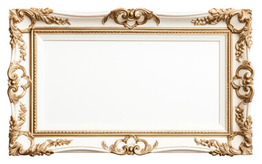 Poster - PNG Rectangle frame white white background.