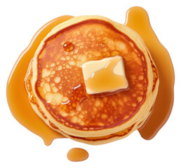 Sticker - PNG Pancake food breakfast freshness