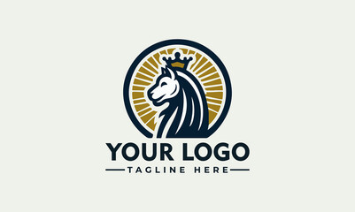 Poster - Royal Pet Vector Logo Symbolize Pampering, Affection, and Unwavering Loyalty: Majestic Royal Pet Vector Logo A Timeless Design for Pet Care, Animal Products, and Veterinary Brands