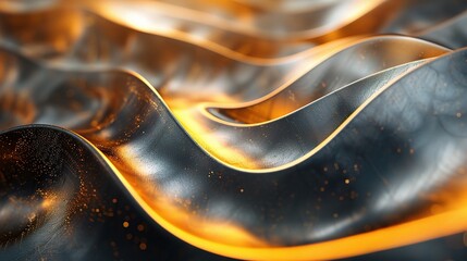 Poster - golden, luxurious abstract background