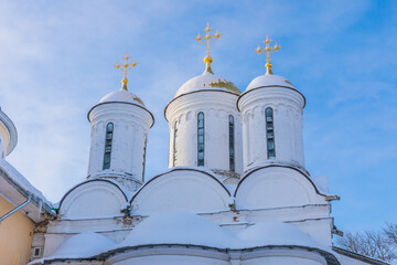 Wall Mural - the historical center of the city of Yaroslavl, Russia, a UNESCO protected site, presents buildings of all styles of Russian architecture of the last five centuries.