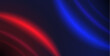 © Voysla - Abstract Colorful Red and Blue Neon Halo Background. Vector clip art for your night party design.