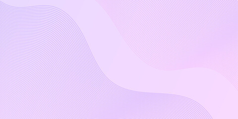 Wall Mural - Abstract background with lines and grid. Medium banner size. Element for design. Vector background for brochure, booklet, flyer, poster. Purple and pink color. Summer