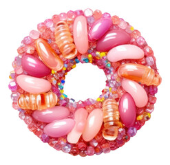 Wall Mural - PNG Candy jewelry food pink.