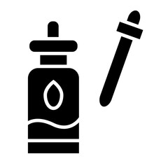 Poster - serum glyph icon